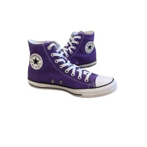 Converse Chuck Taylor All Star High Top Purple Sneakers Unisex W-10.5 M-8.5